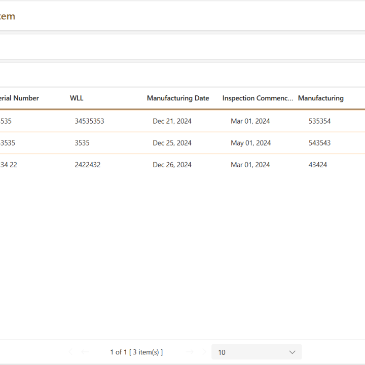 Microsoft PowerApps for Inspection